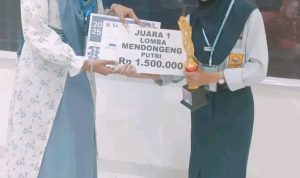 Penyerahan Apresiasi kepada peserta lomba