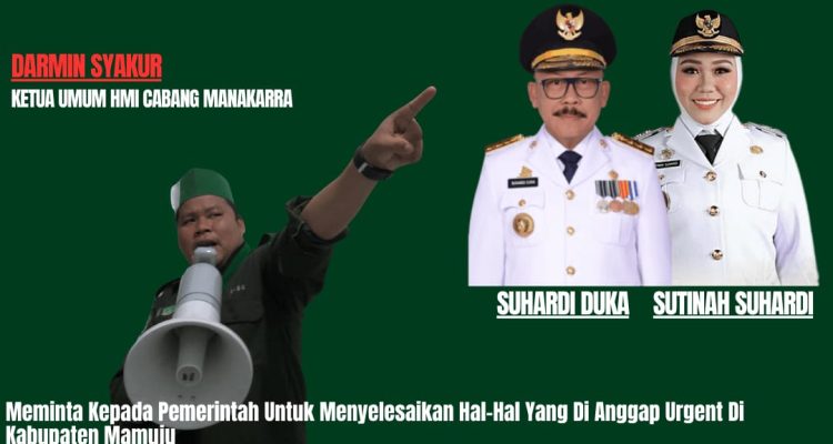 Darmin Syakur (Ketua Umum HMI Cabang Manakarra)