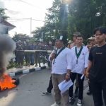 Aksi Unjuk Rasa HMI Cabang Manakarra